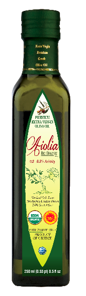 ΑioliaPremium Extra Virgin Olive Oil Bio Organic 250ml 8.5 fl oz