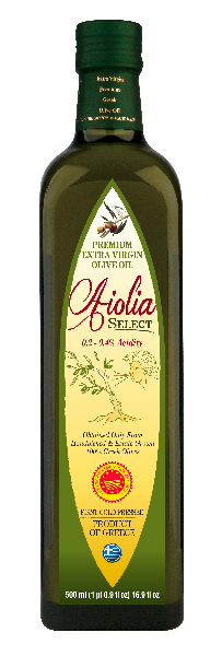 Αiolia Premium Extra Virgin Olive Oil Select 500ml_16.9 fl oz