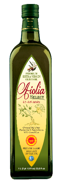 Aiolia Premium Greek Extra Virgin Olive Oil Select 1L 33.8floz